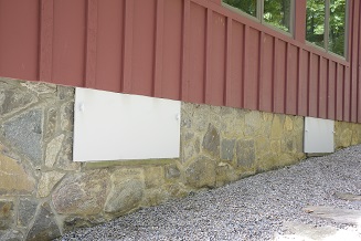 Airtight crawl space doors in Fayetteville