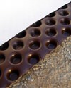 Crawl space drainage matting in a home in Jamesville, New York