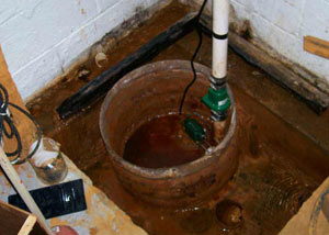 Extreme clogging and rust in a Hastings sump pump system