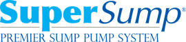 Logo for our SuperSump® Pump System, available in Cicero and other parts of New York