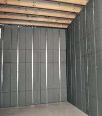 Thermal insulation panels for basement finishing in Rome, New York